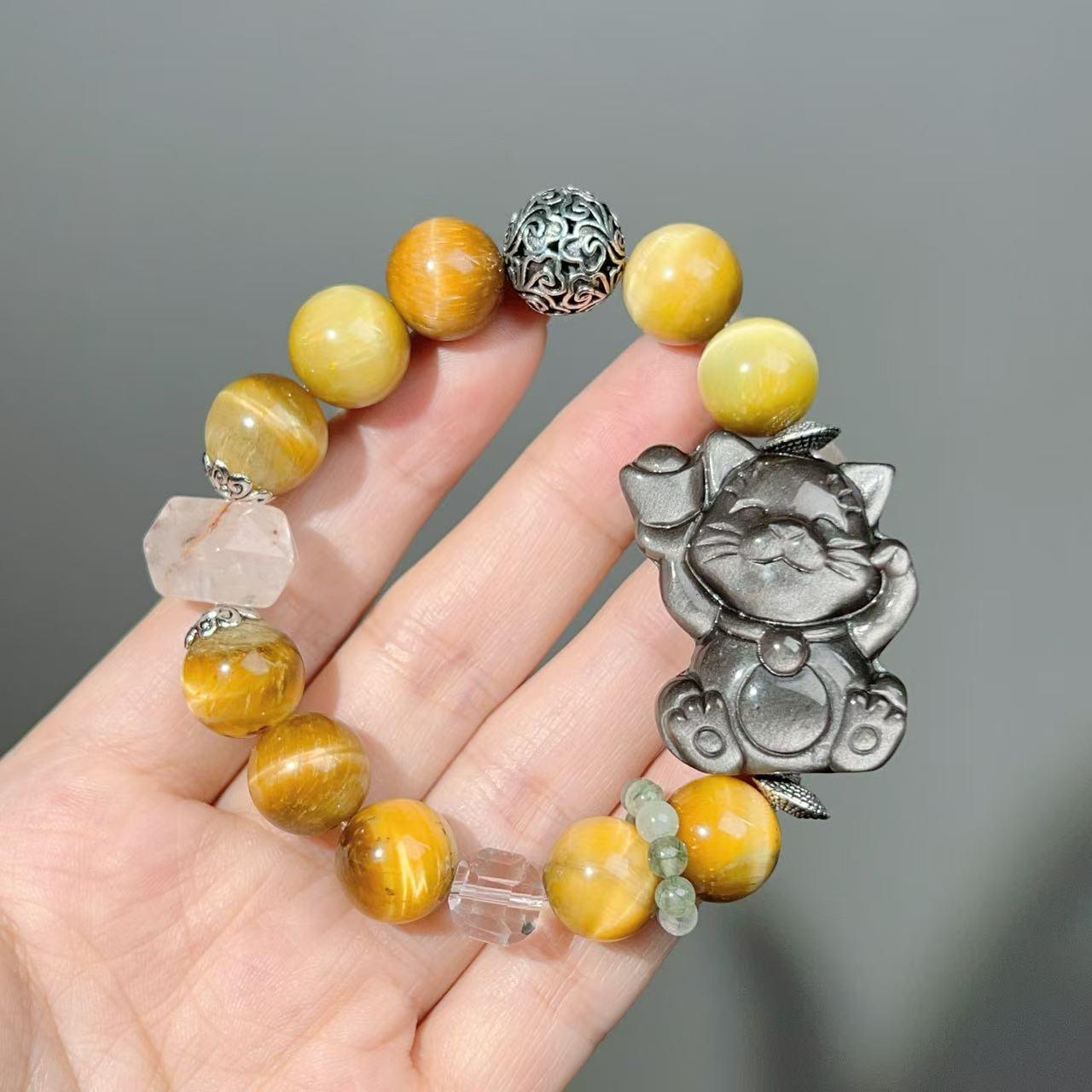 001 Large beads, high quality bracelet.
