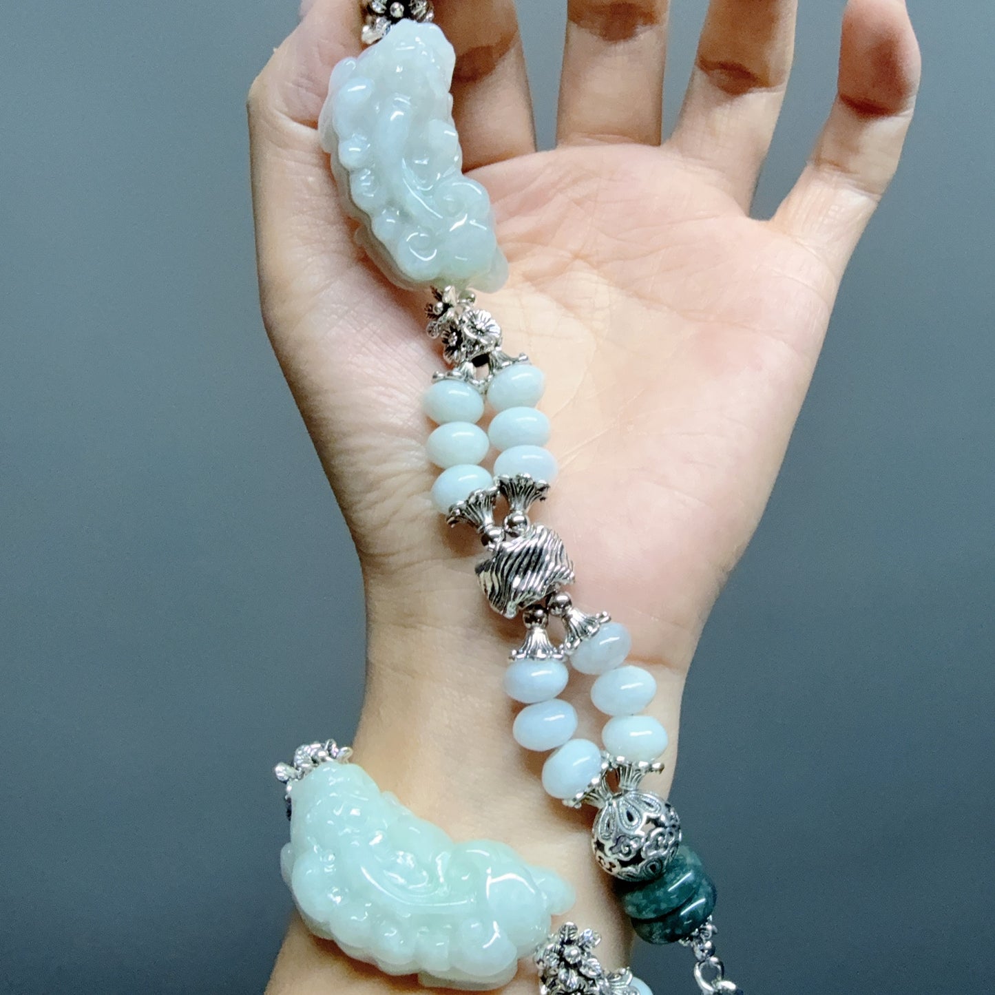 001 Large beads, high quality bracelet.