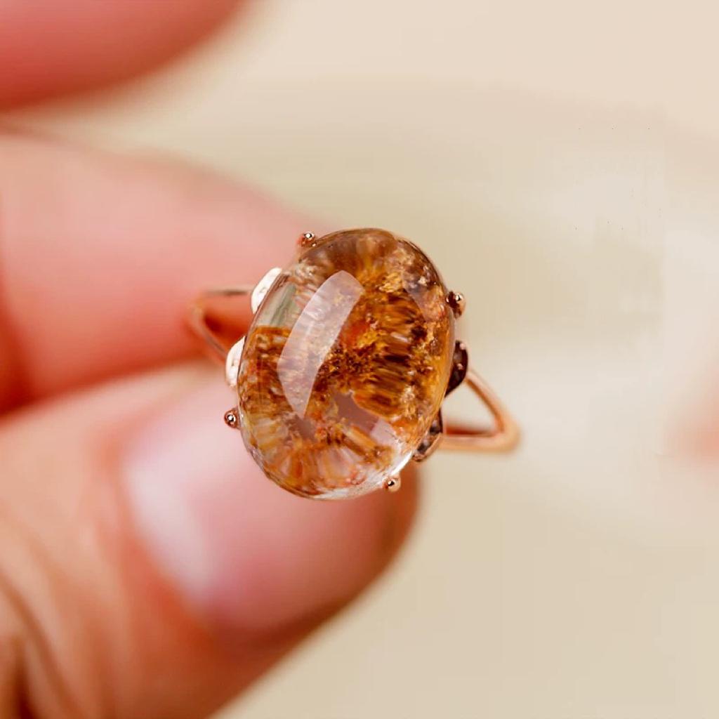 015 High quality ring Lucky Charm ring 2025 Energy High Quality Fashion ring Magnetic Bead ring Gift