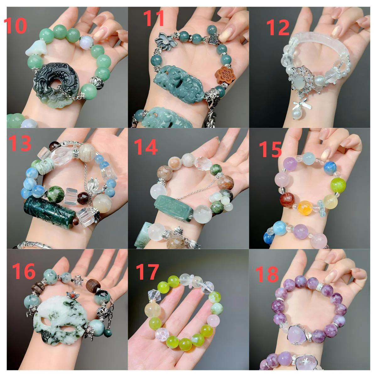 001 Large beads, high quality bracelet.