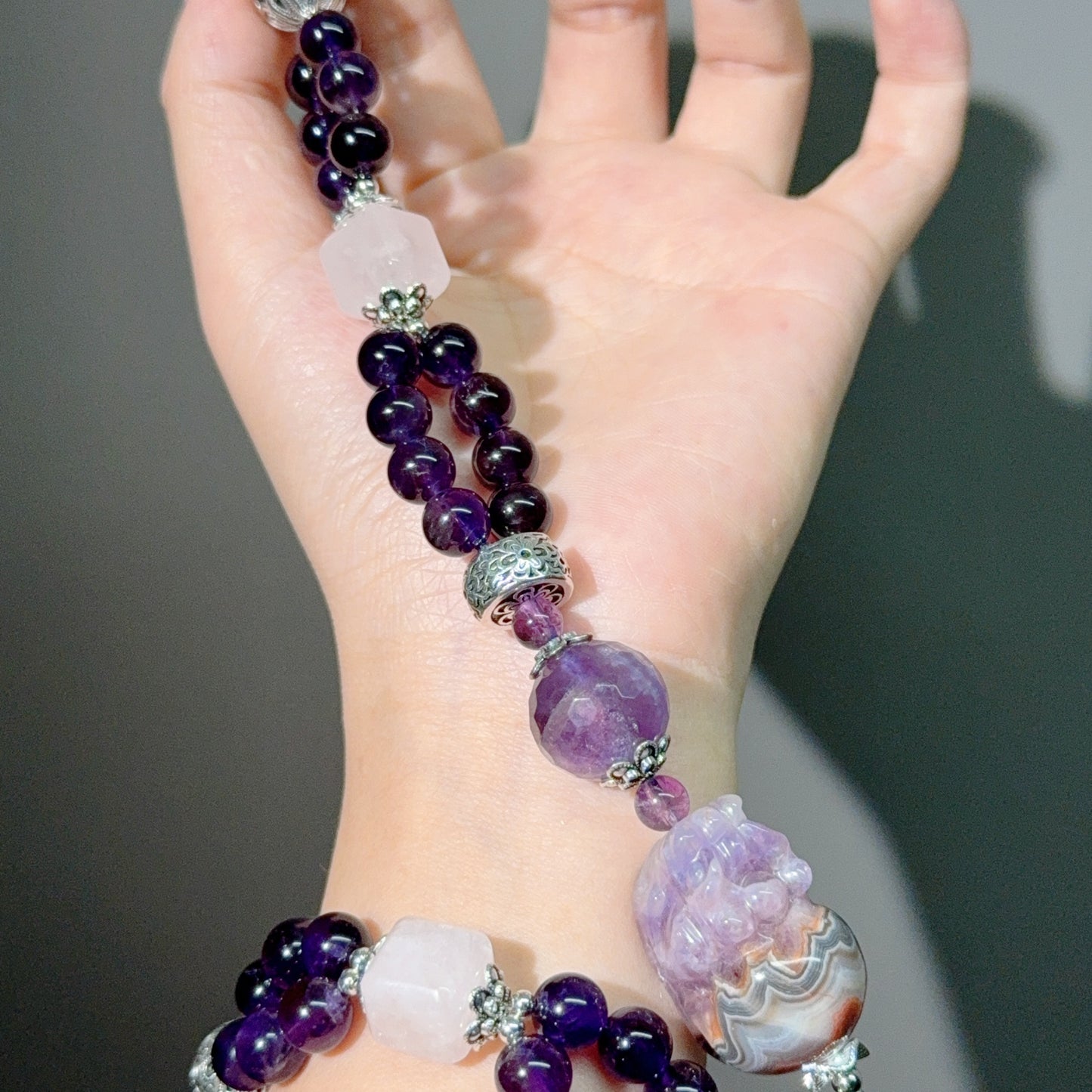 001 Large beads, high quality bracelet.