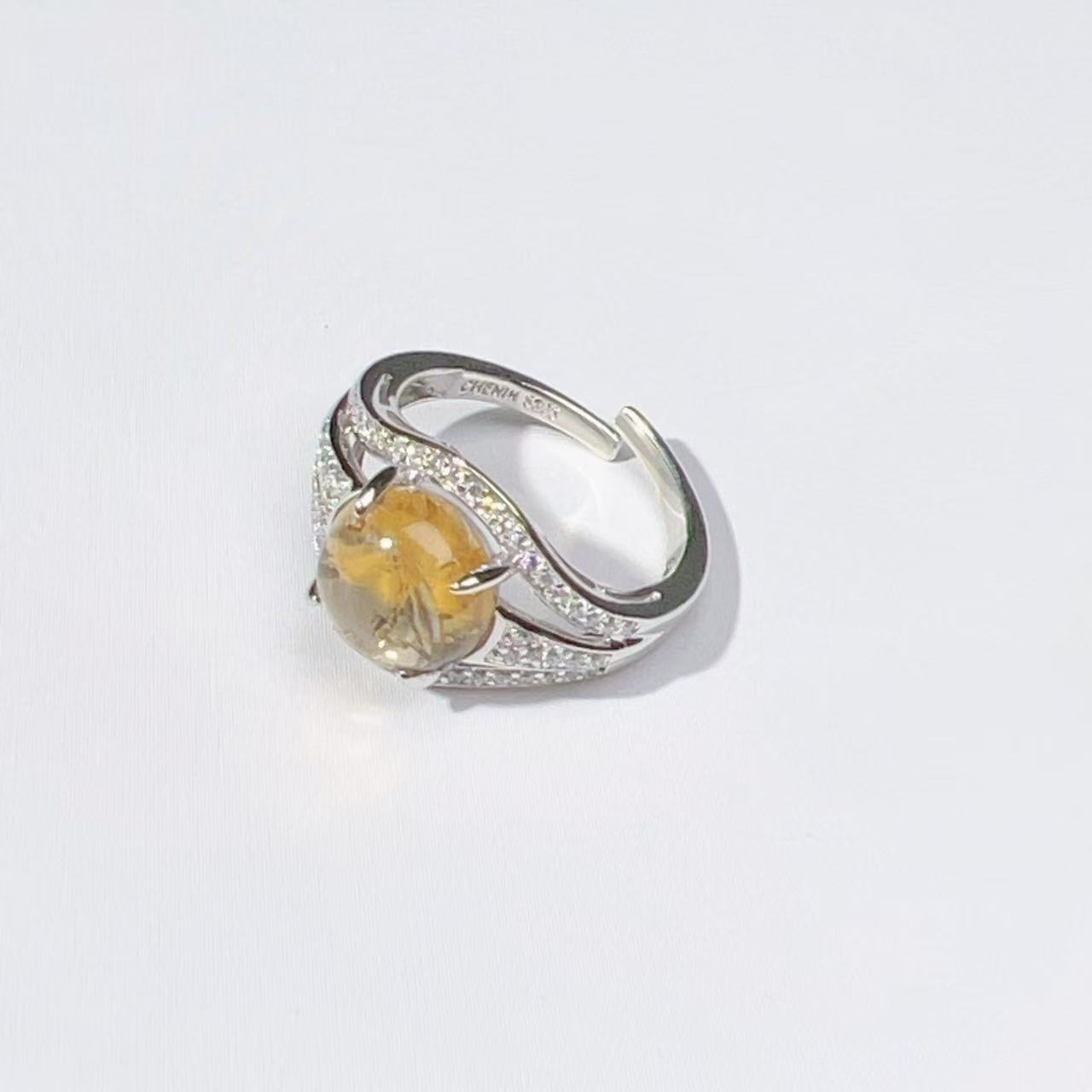 015 High quality ring Lucky Charm ring 2025 Energy High Quality Fashion ring Magnetic Bead ring Gift