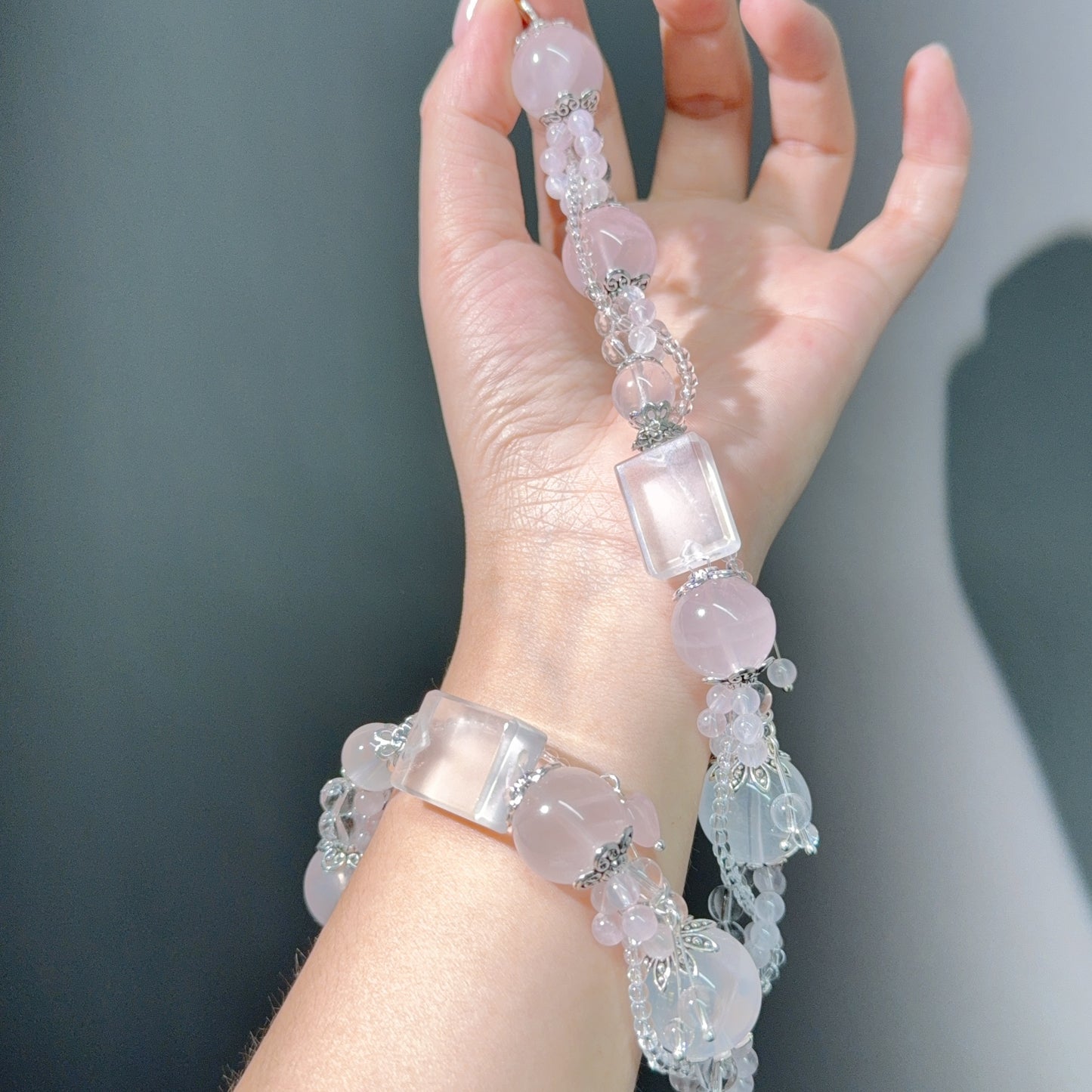001 Large beads, high quality bracelet.