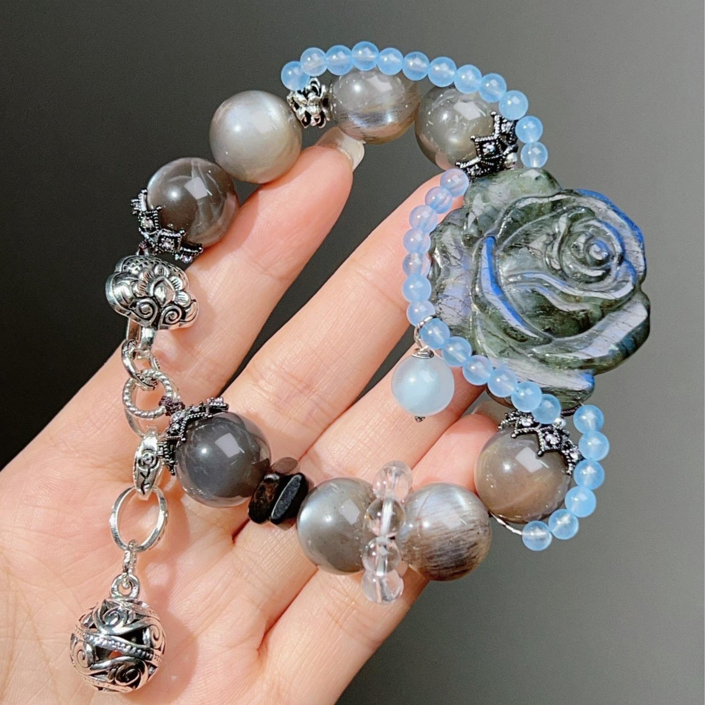 001 Large beads, high quality bracelet.