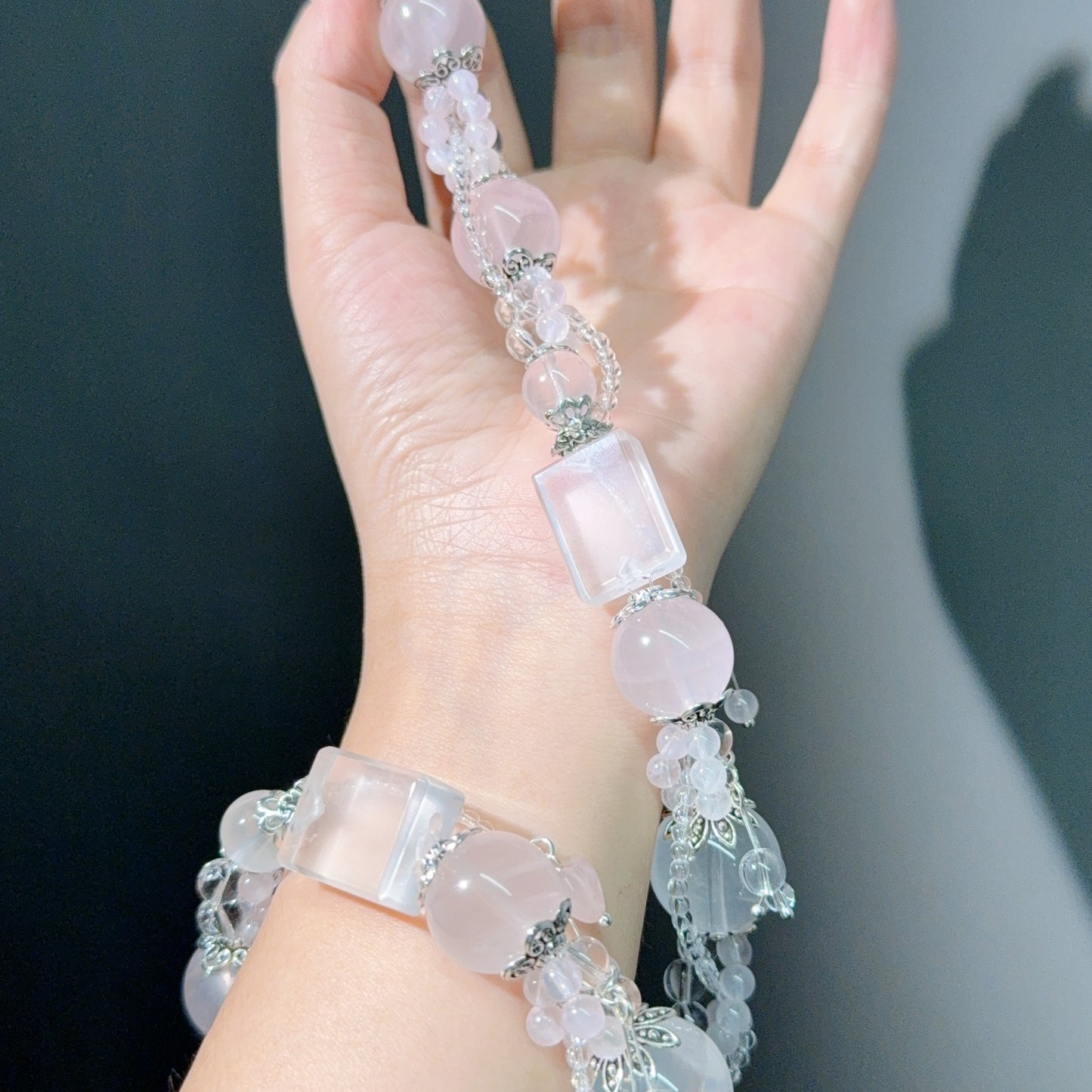 001 Large beads, high quality bracelet.