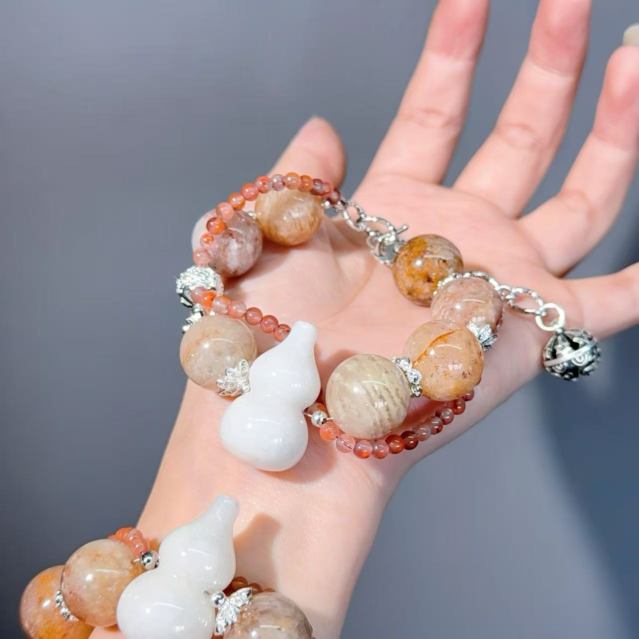 001 Large beads, high quality bracelet.
