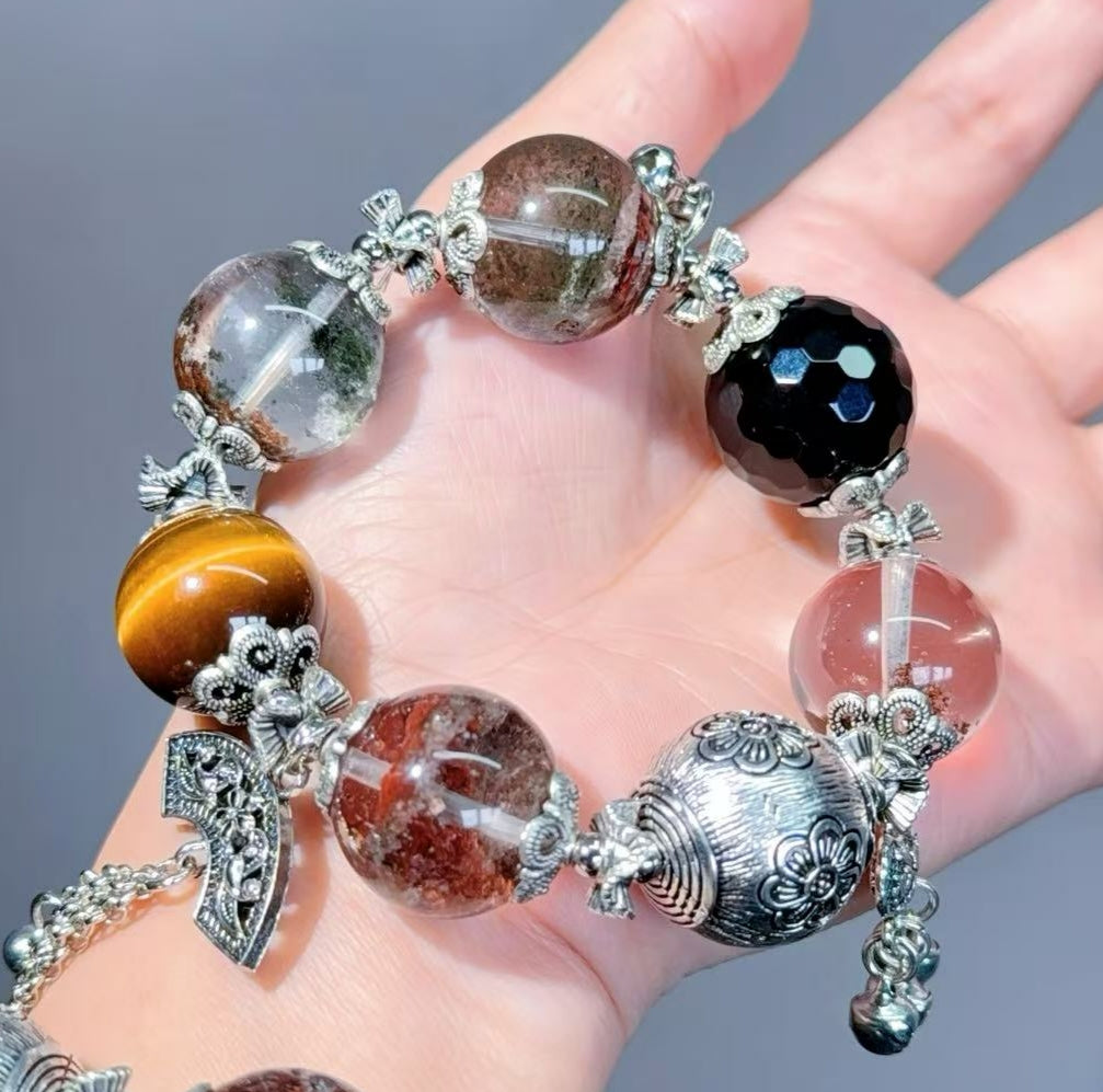 001 Large beads, high quality bracelet.
