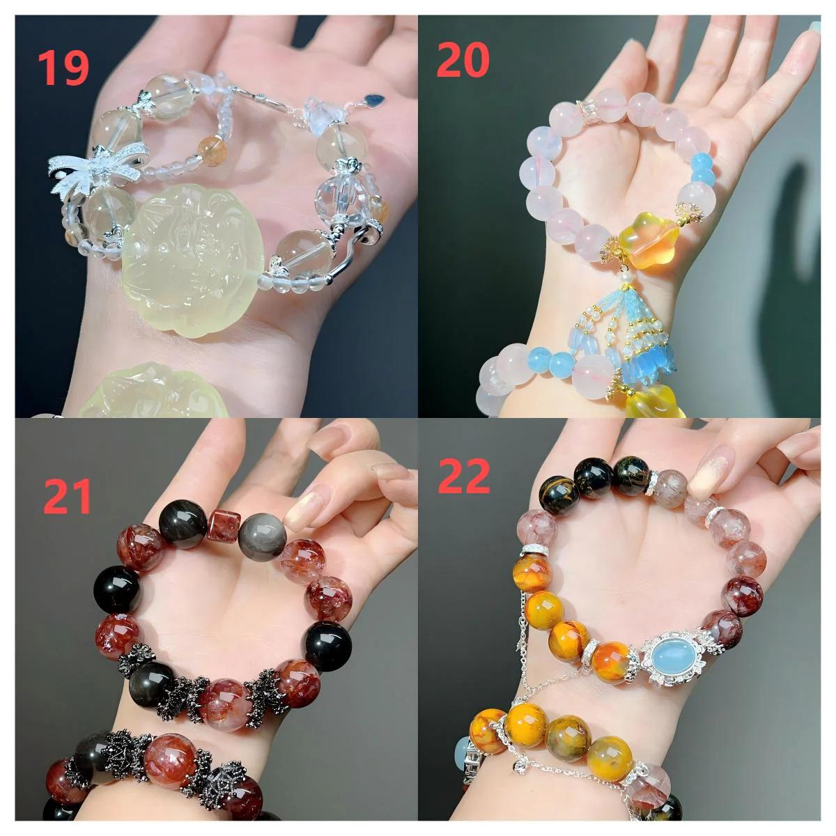 001 Large beads, high quality bracelet.