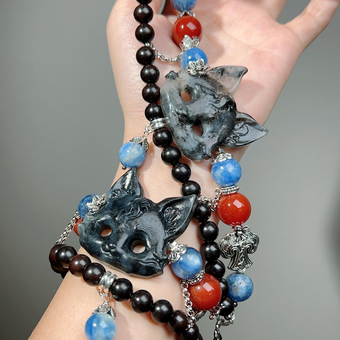 001 Large beads, high quality bracelet.