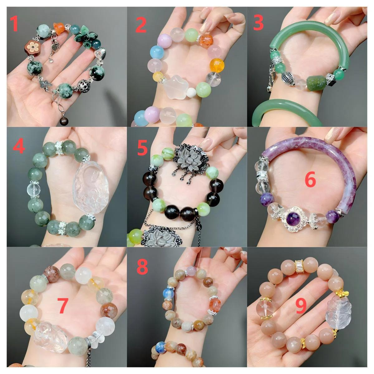 001 Large beads, high quality bracelet.