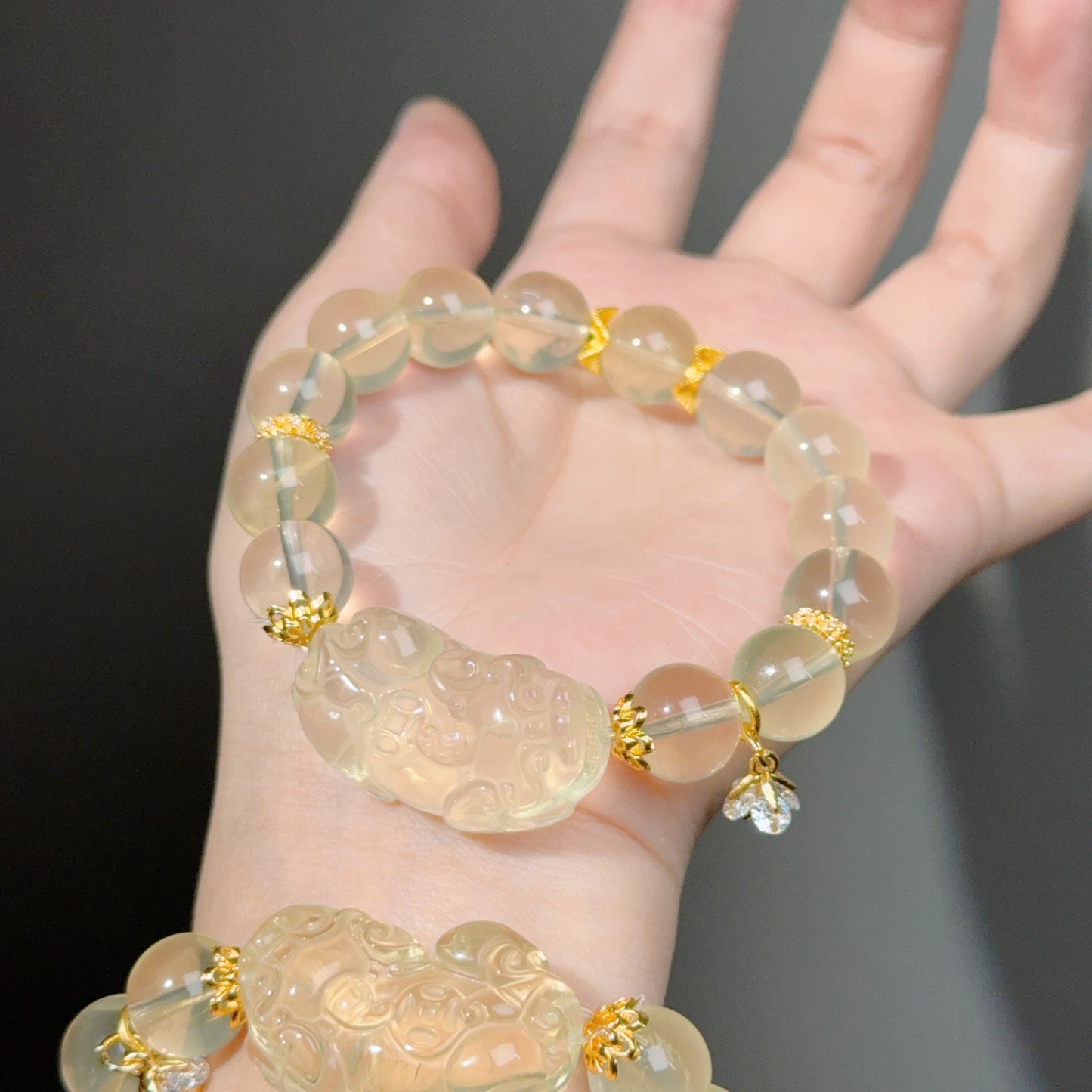 008 Citrine Lucky Charm Bracelet 2025 Energy High Quality Fashion Feng Shui Bracelet Gift Bead Bracelet Jewelry
