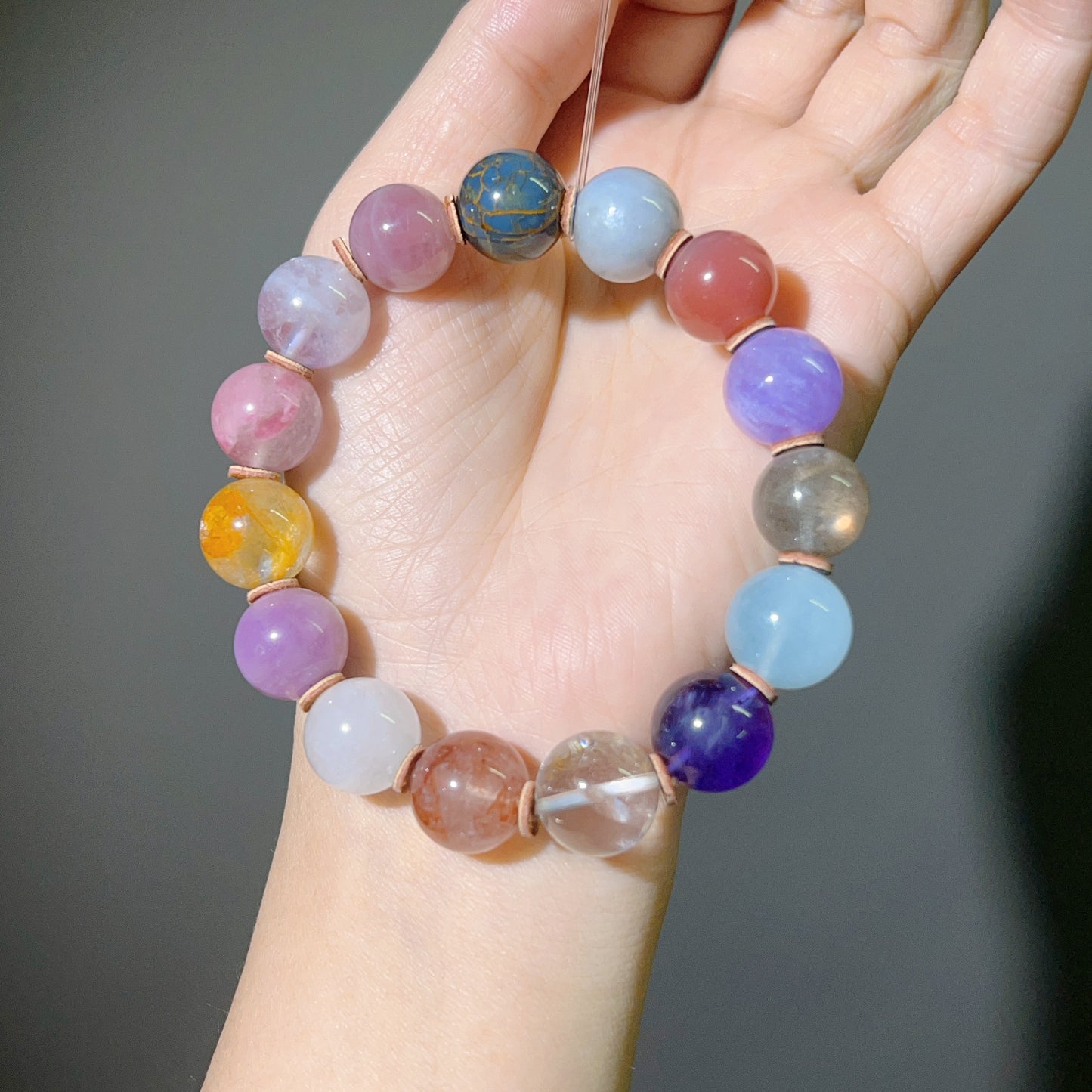 001 New arrival, special price. Large beads, high quality bracelet.