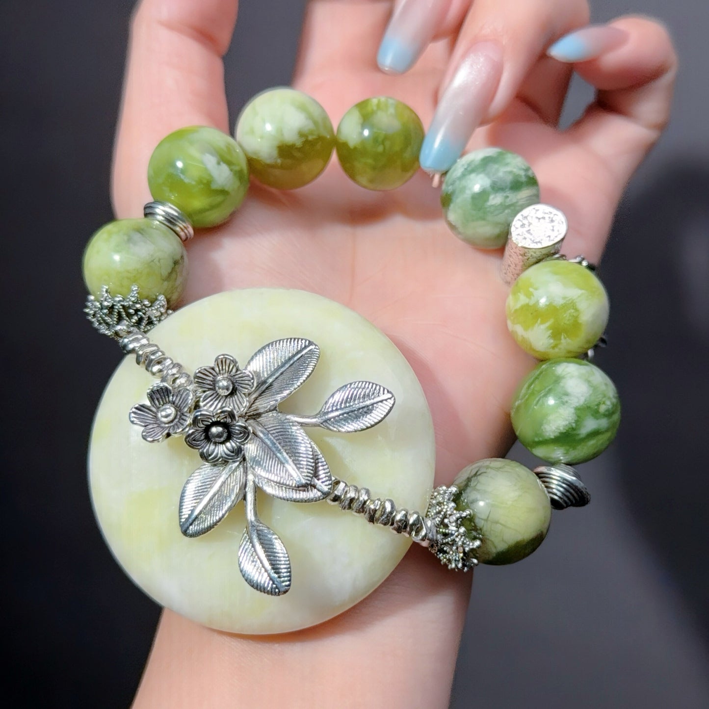039 Serpentine Lucky Charm Bracelet 2025 Energy High Quality Fashion Jewelry Feng Shui Beads Magnetic Gift