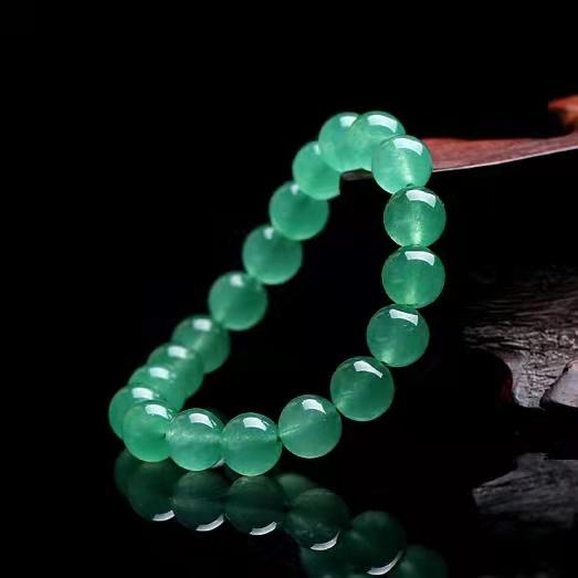 078  Natural Agate Tiger Eye Green Aventurine Bracelet 8MM 10MM 12MM Bead Bracelet