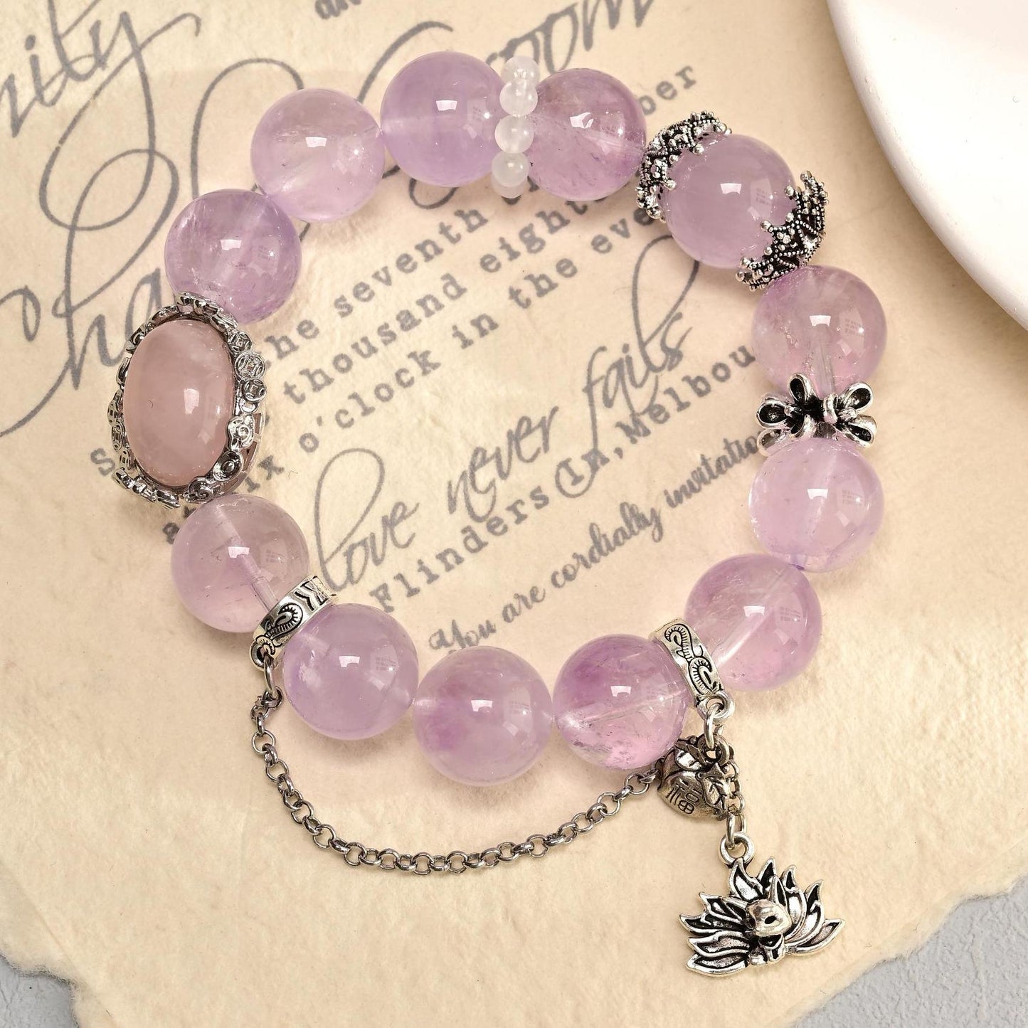 001 New arrival, special price. Large beads, high quality bracelet.