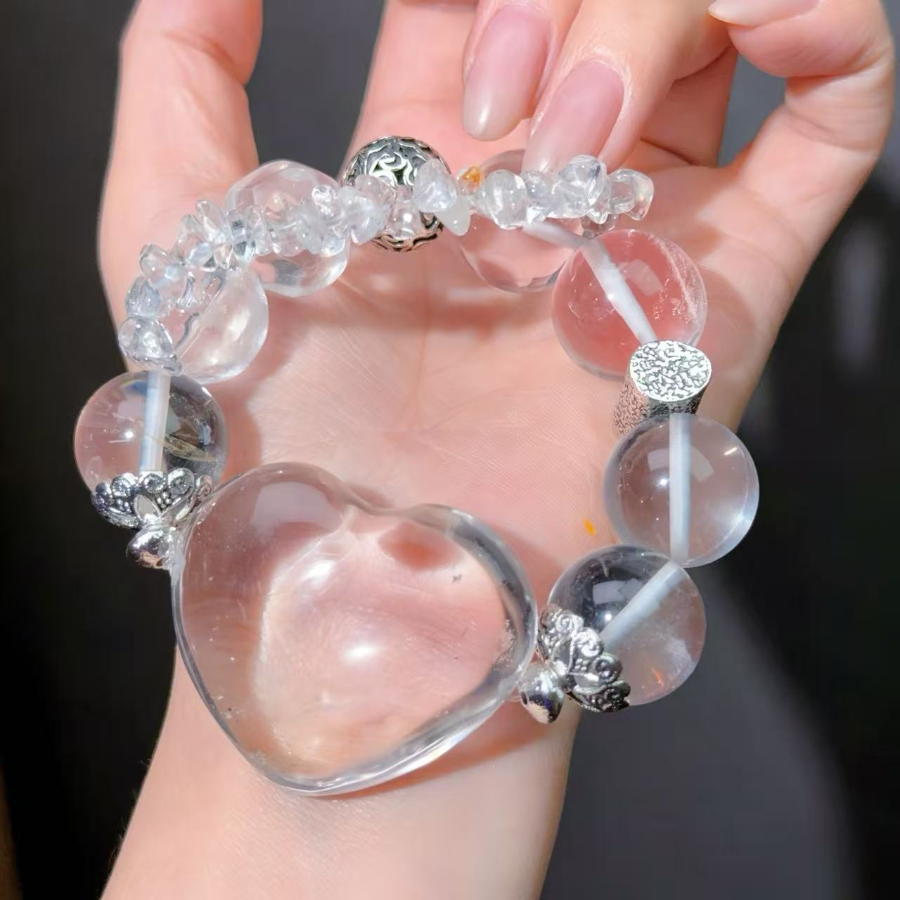 002 Clear Quartz bracelet