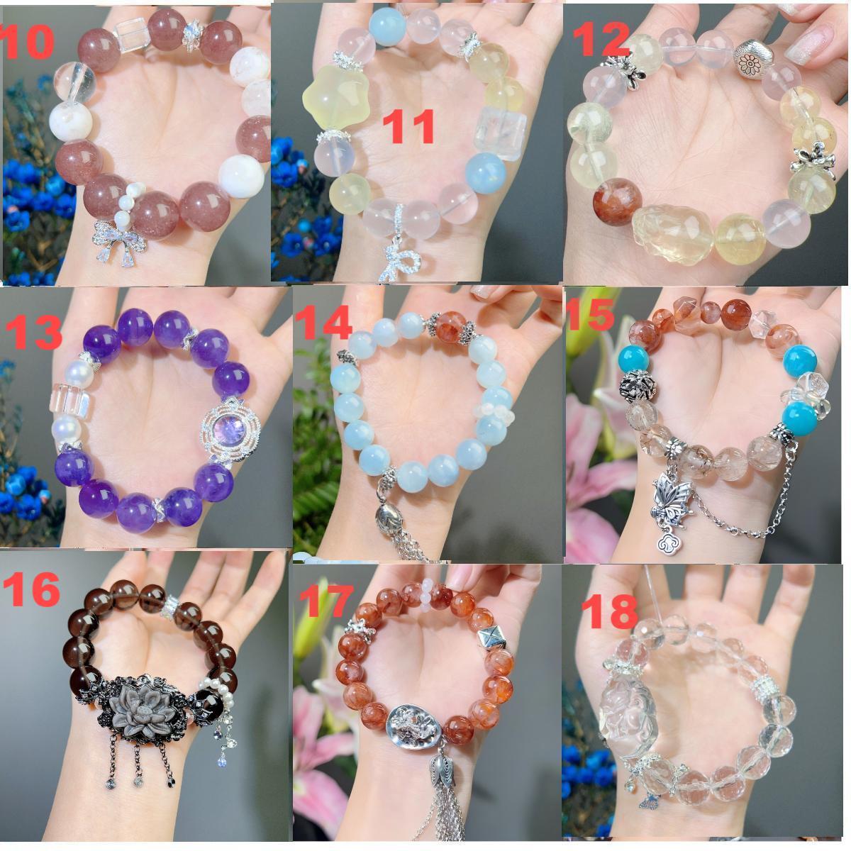 001 New arrival, special price. Large beads, high quality bracelet.