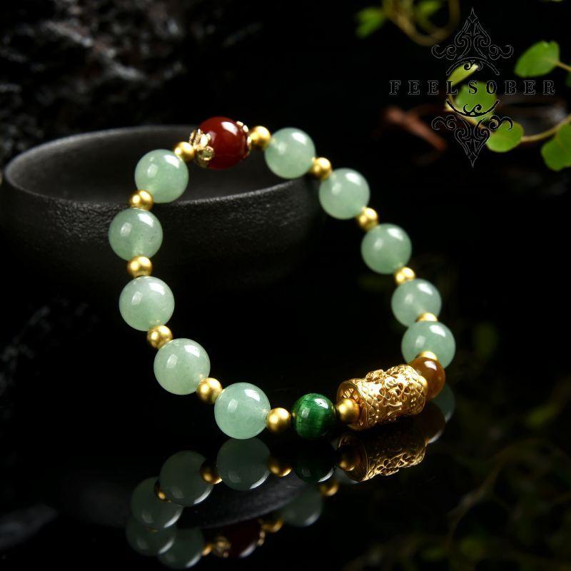 Aventurine Bracelet Aventurine Bead Bracelet shipped within 24 hours